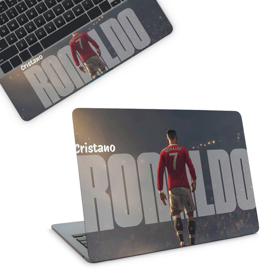 Cristiano ronaldo laptop skin