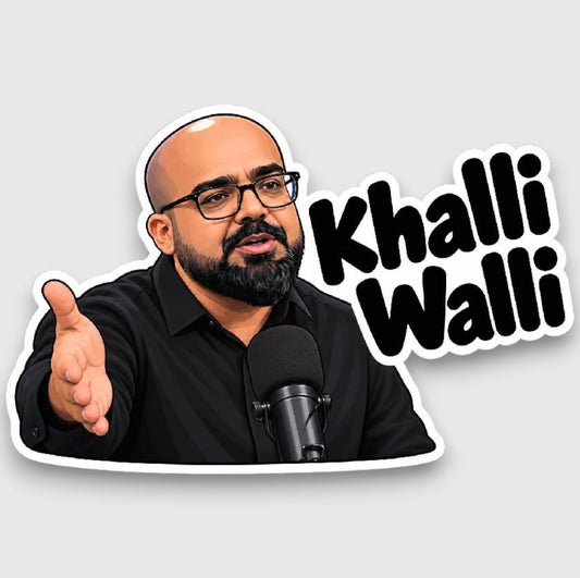Khalli Walli Sticker
