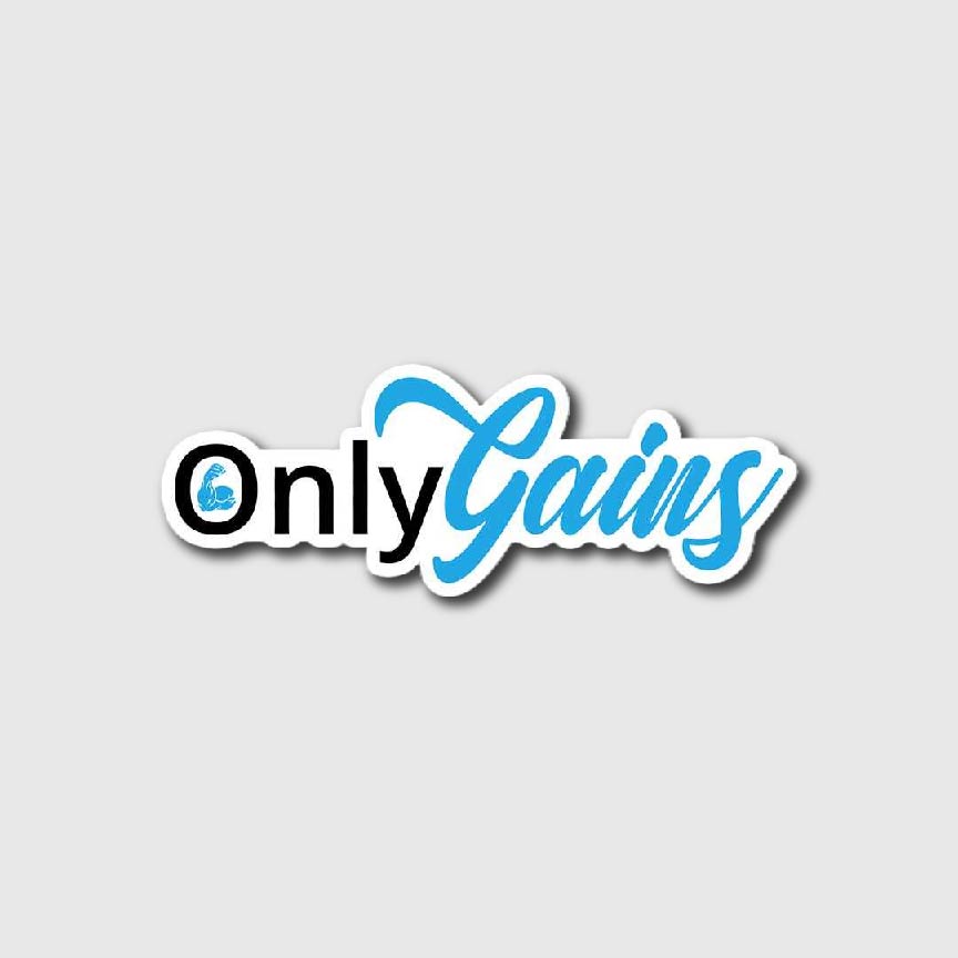 OnlyGains Sticker