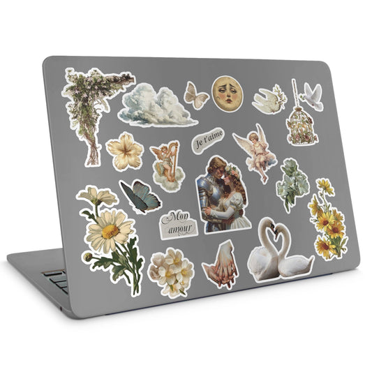 20 Romeo & Juliet Stickers Pack - laptop top sticker set
