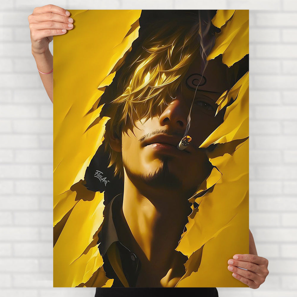 One piece sanji poster
