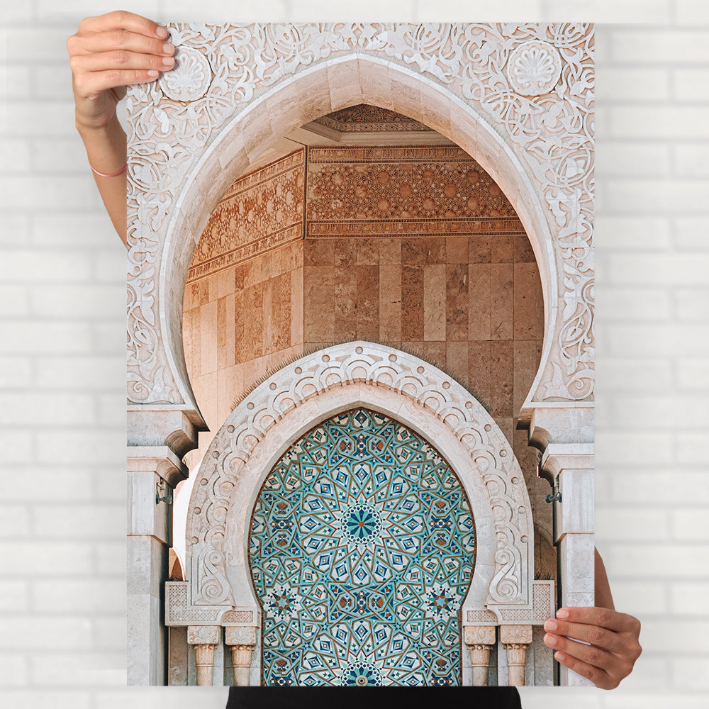 Hassan II Mosque Poster