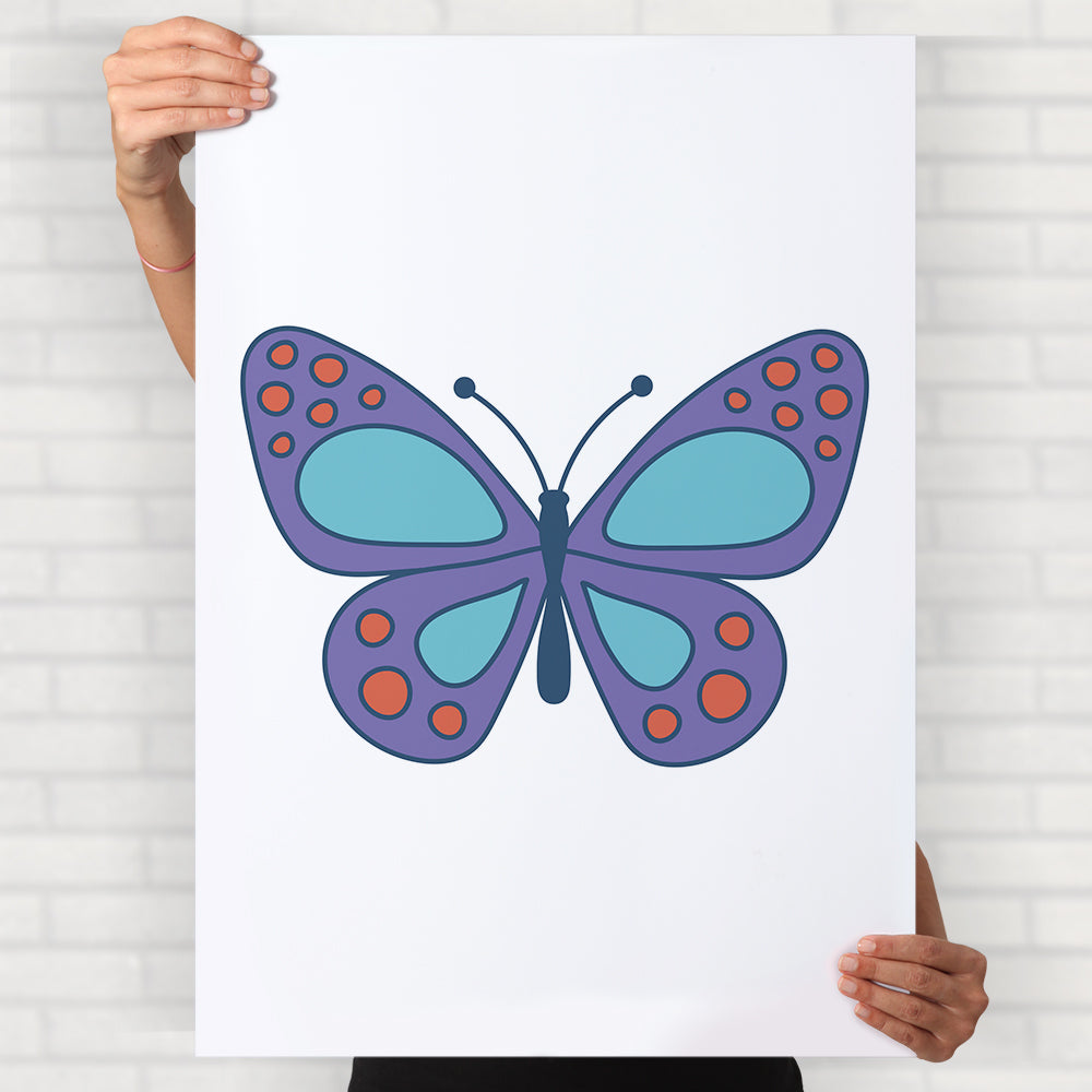 Cute Butterfly Poster