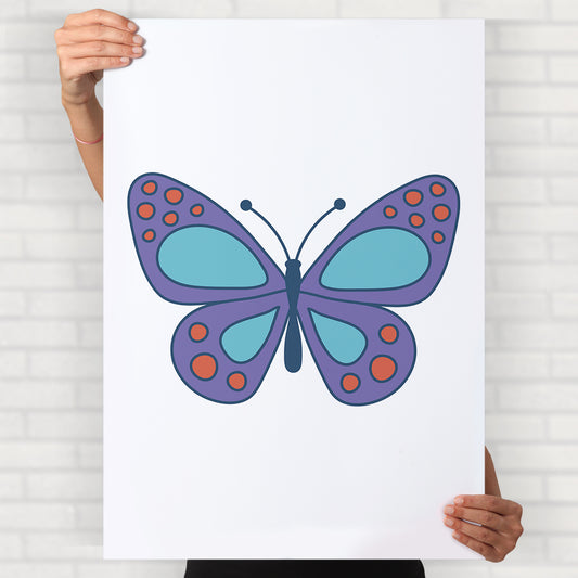 Cute Butterfly Poster