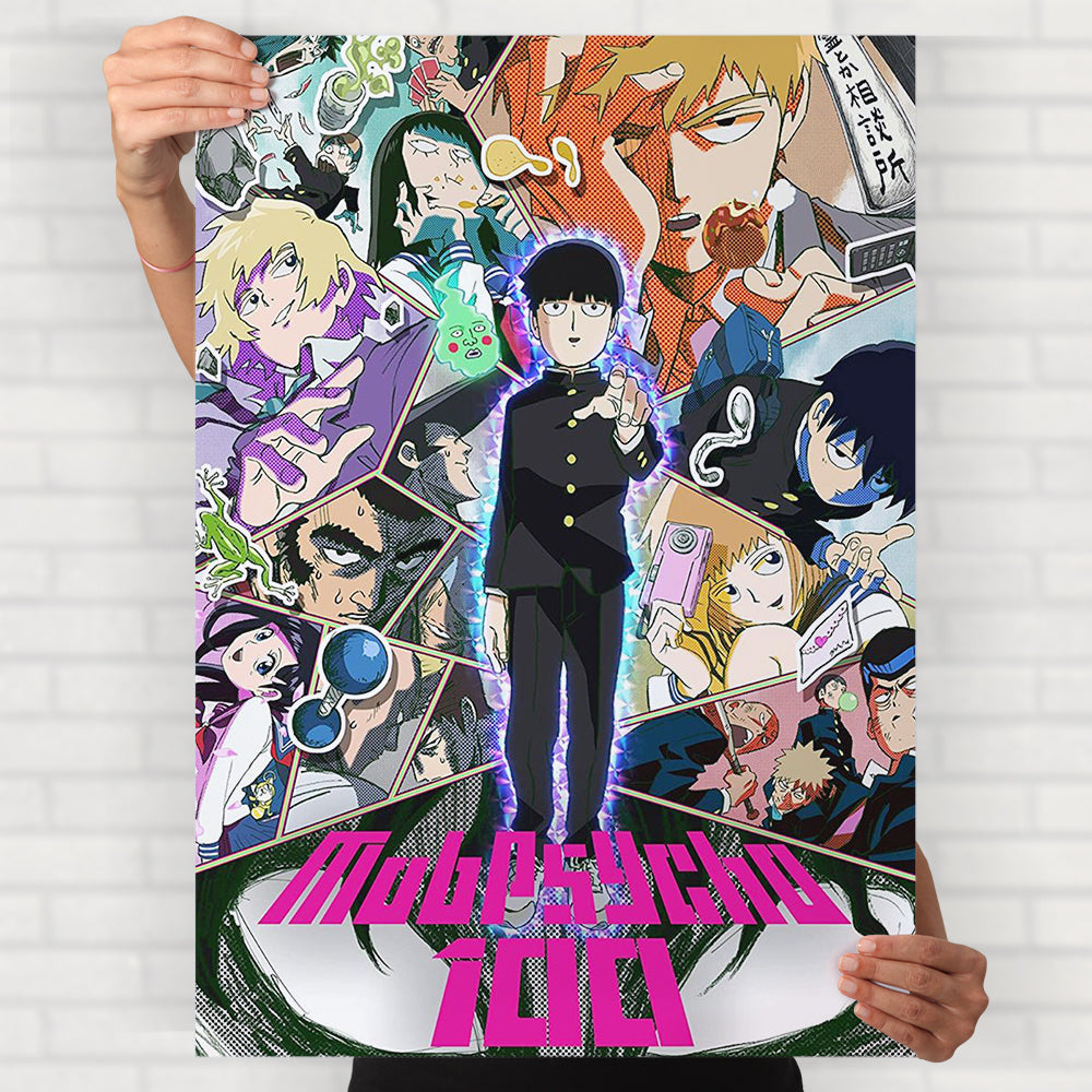 mob psycho poster