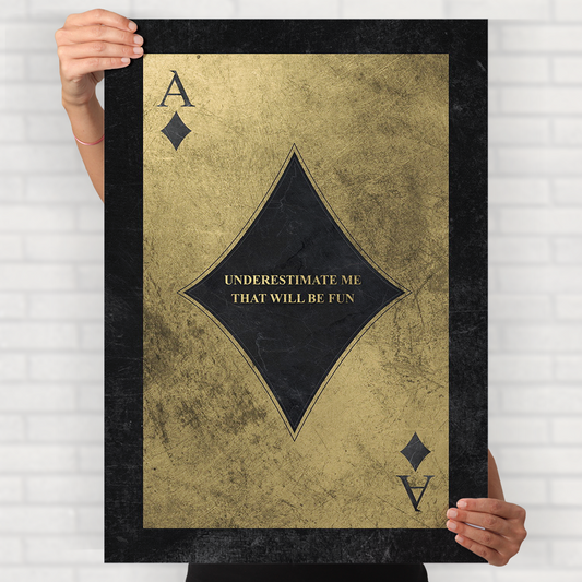 Underestimate Me Poster
