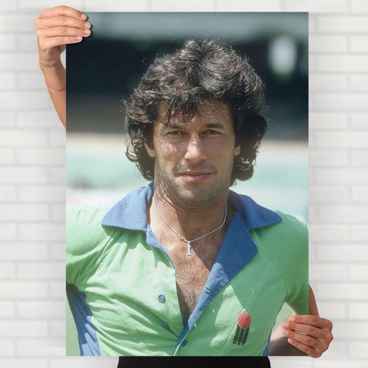 Imran Khan Cricket Poster