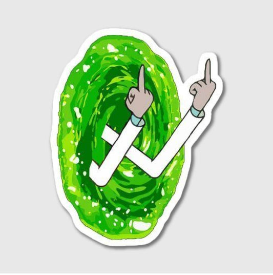 Middle Finger Sticker