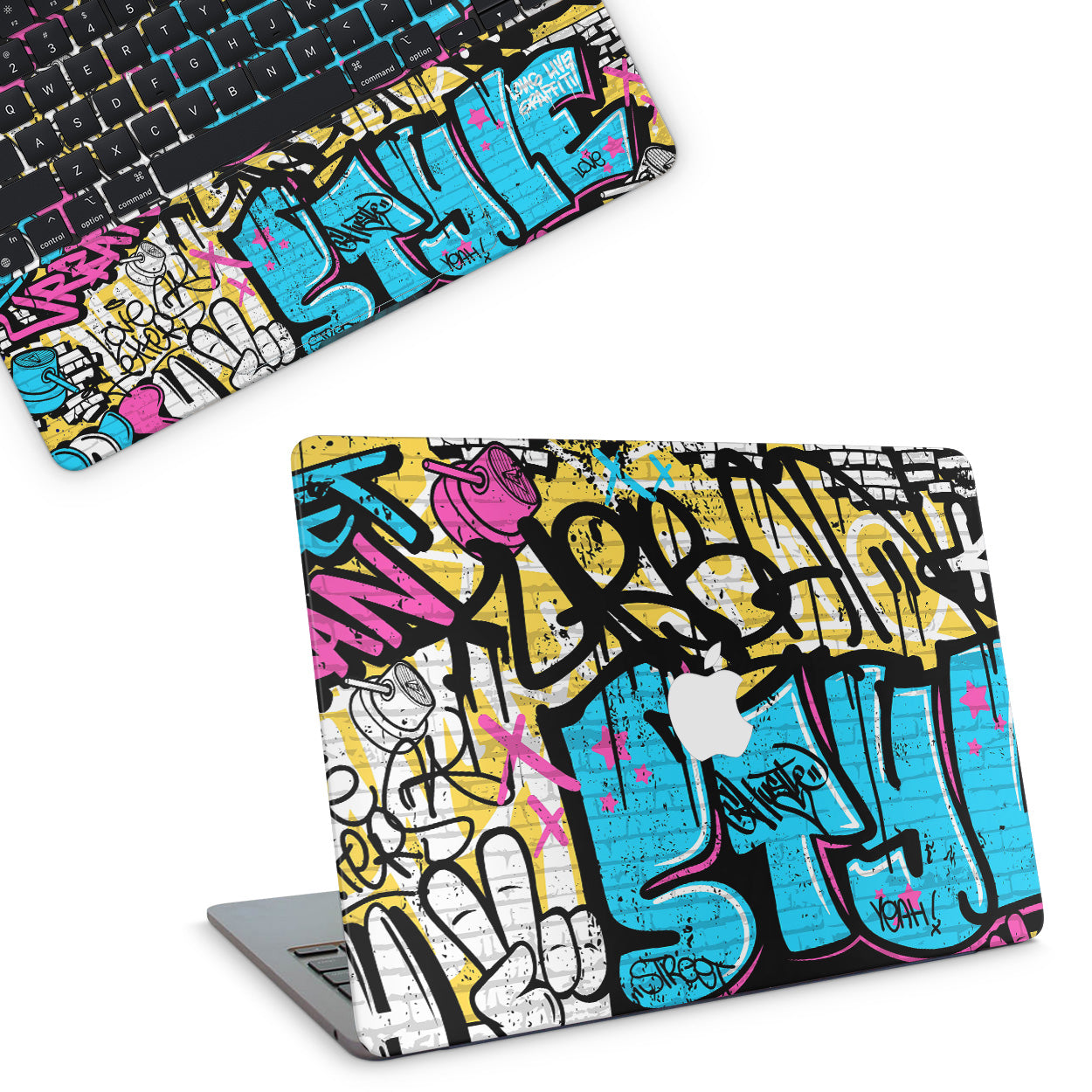 Street Graffiti Macbook Skin