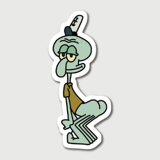 Squidward Meme Sticker