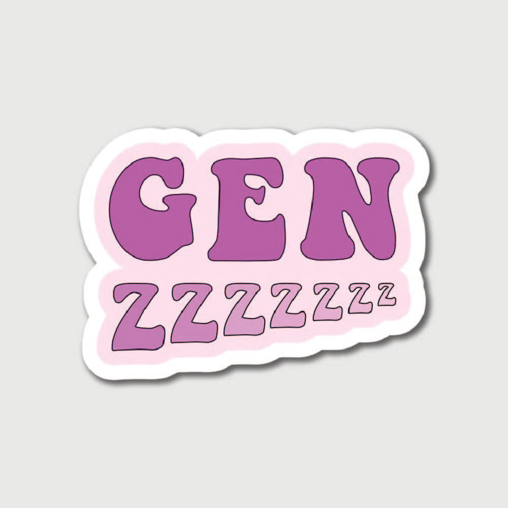 Gen Zzzzz Sticker