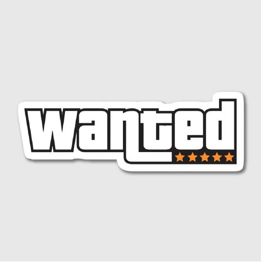 Wanted Sticker