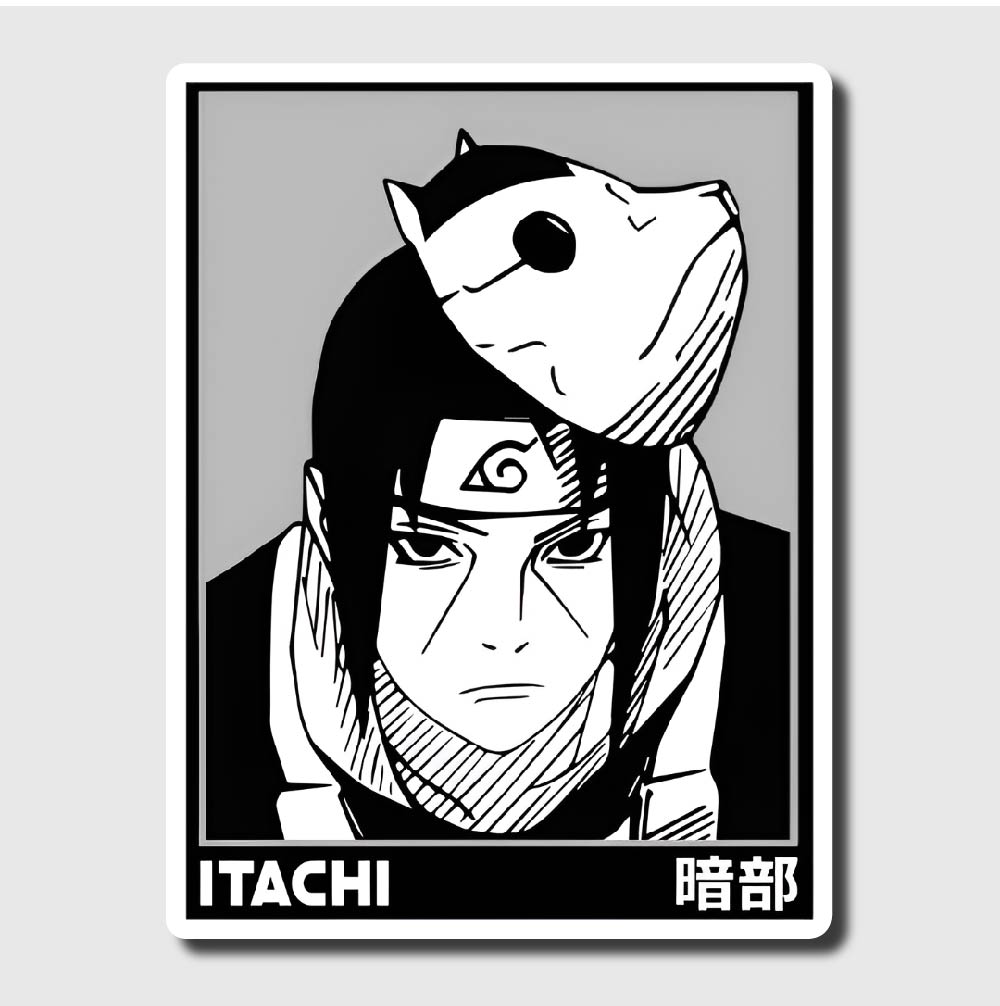 Itachi Manga Sticker