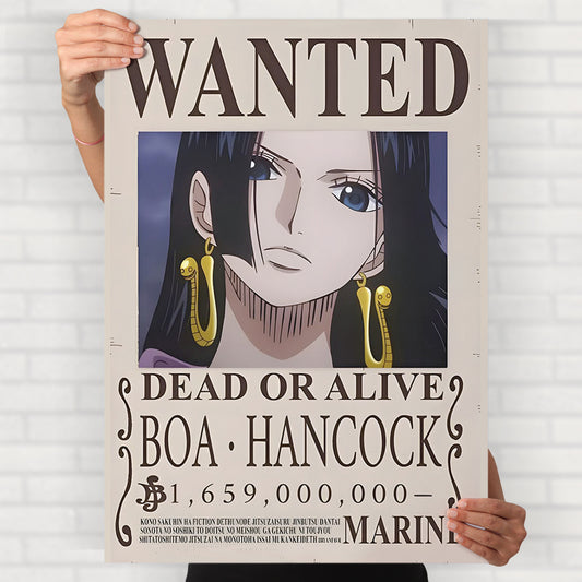 One Piece Hancock Wanted Poster