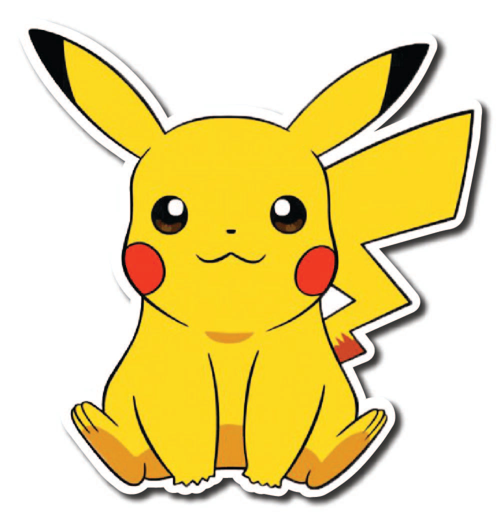 Pokemon Pikachu sticker
