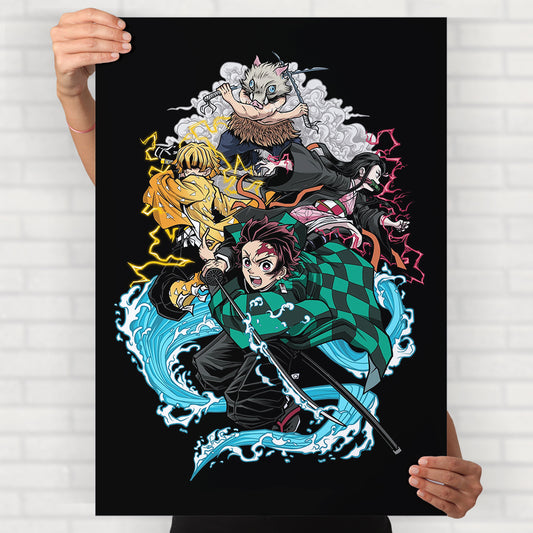 Demon Slayer Anime Poster