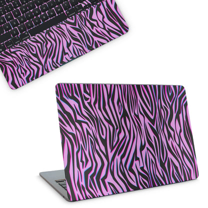 Pink Tiger Pattern Macbook Skin