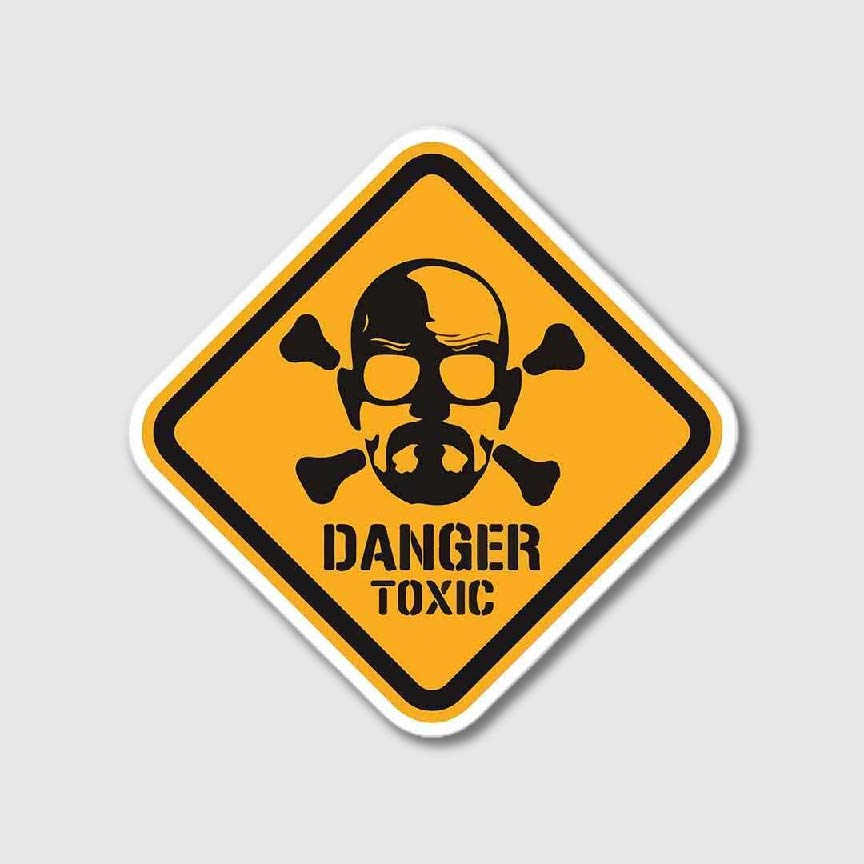Danger Zone Sticker