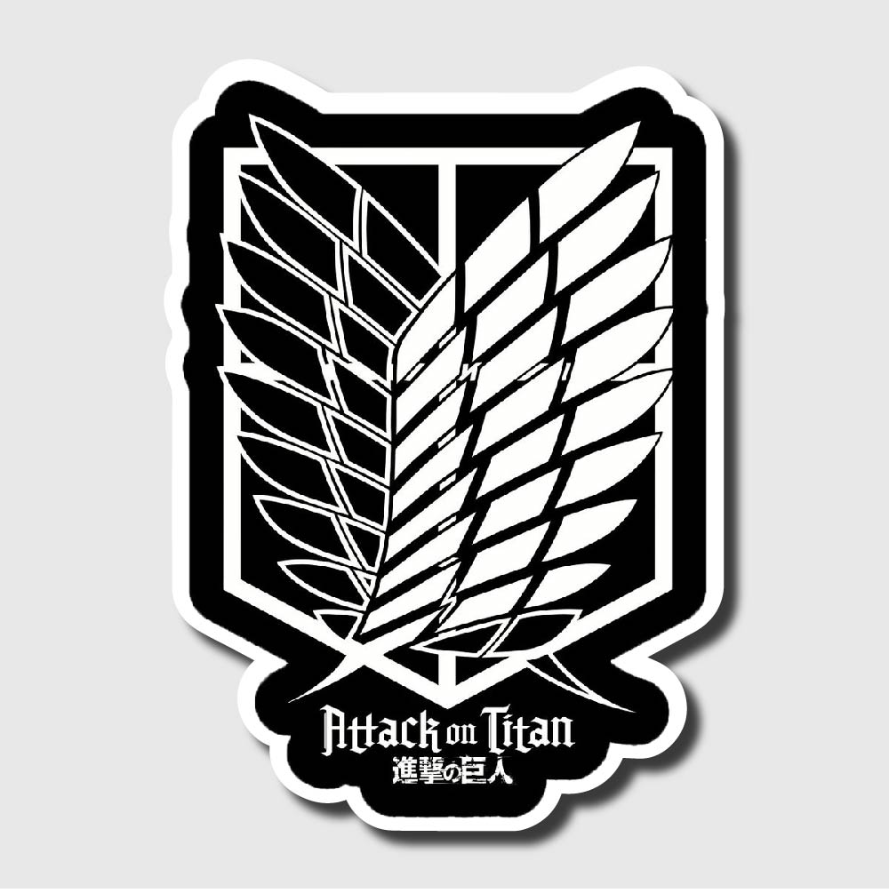 Attack On Titan Logo Sticker
