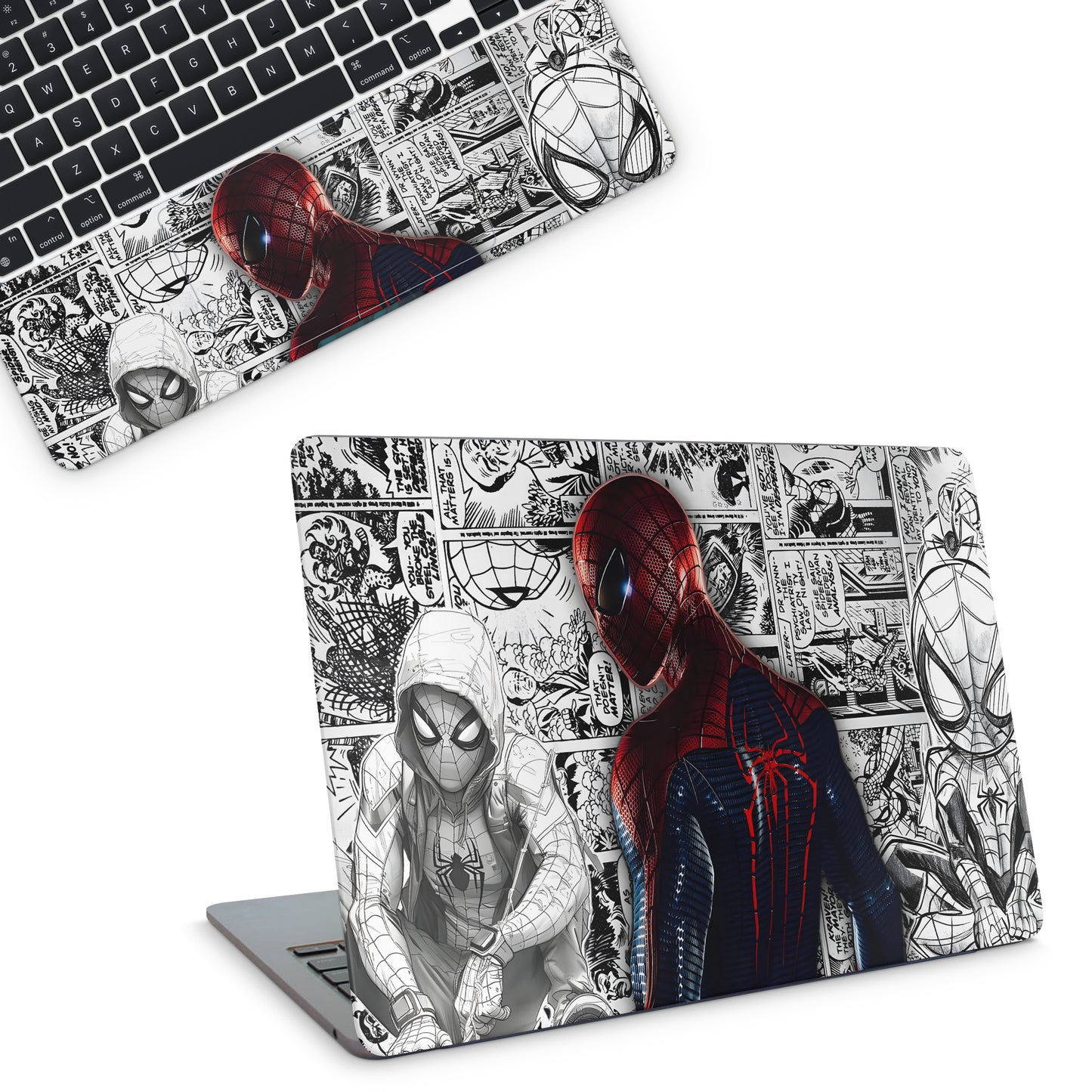 Spiderman Comic Macbook Skin