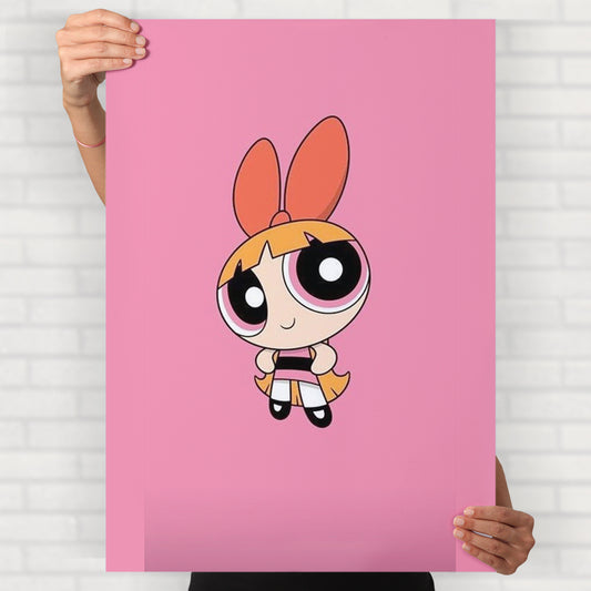 Blossom Powerpuff Girls Poster