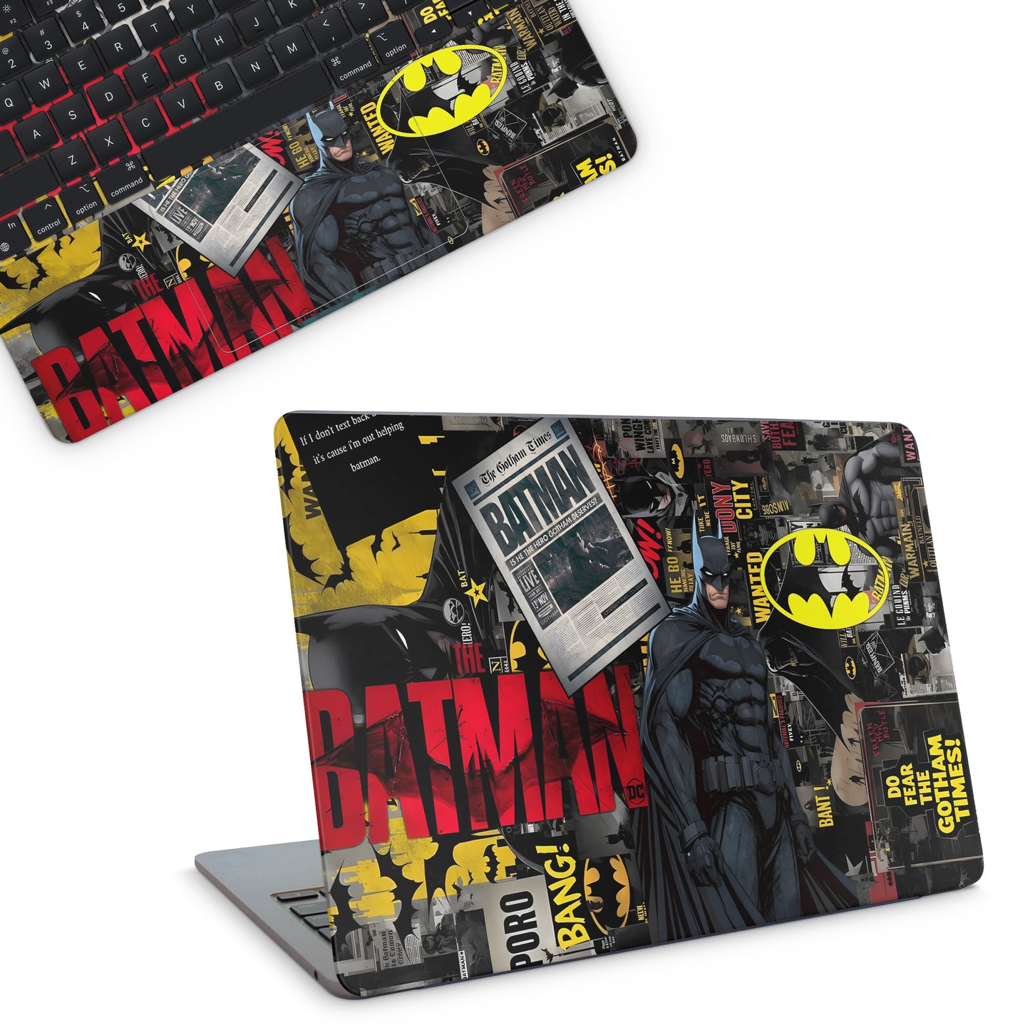 Batman Graphic Macbook Skin