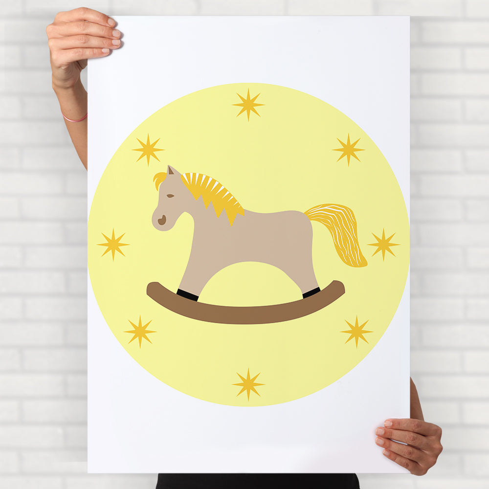 Rocking Horse Poster