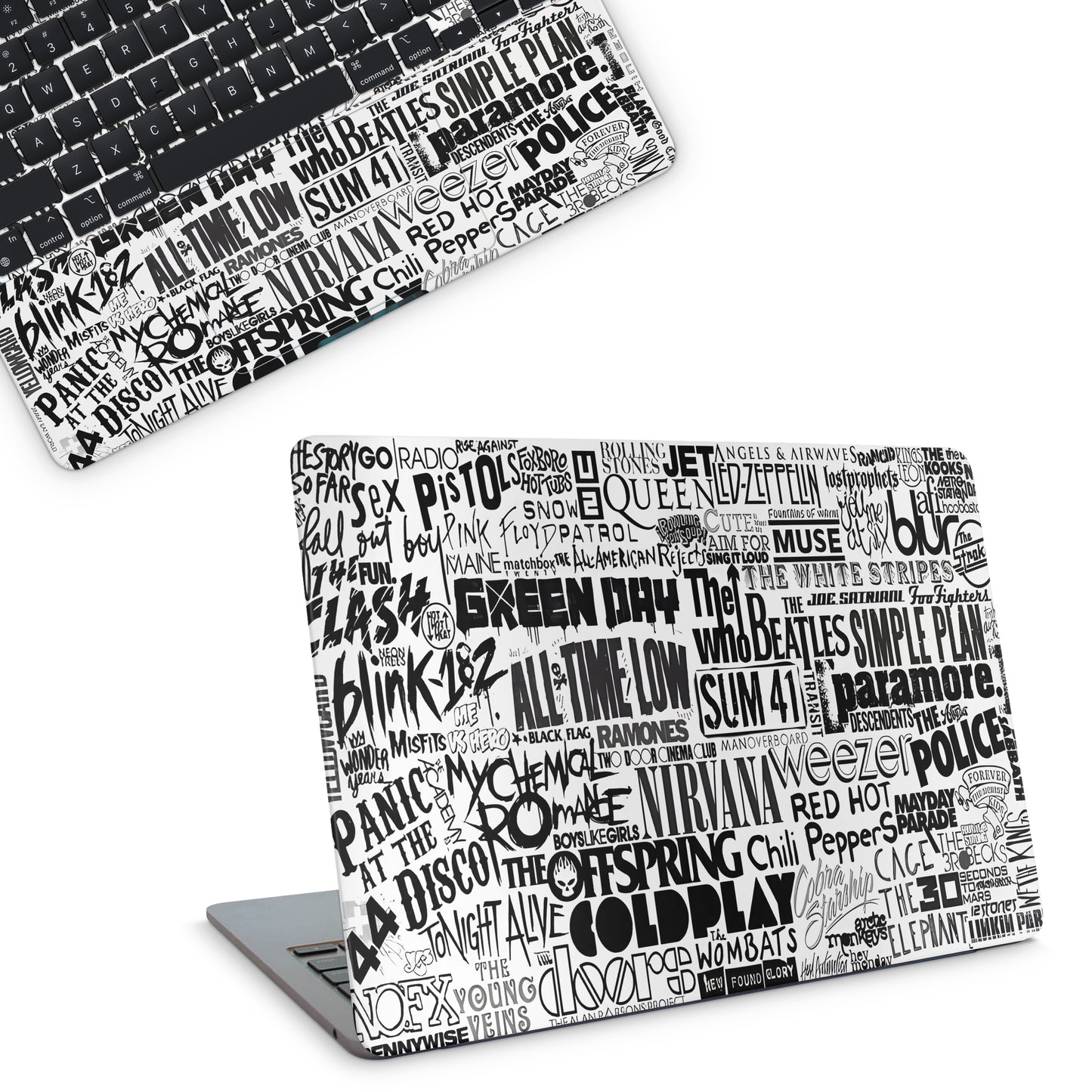 Music Artists Macbook Skin