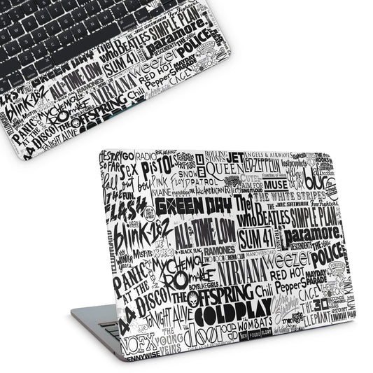 Music Artists Macbook Skin