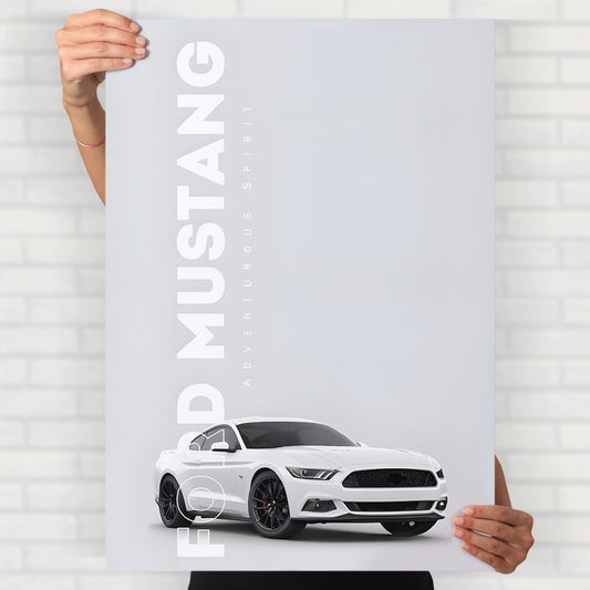 ford mustang poster
