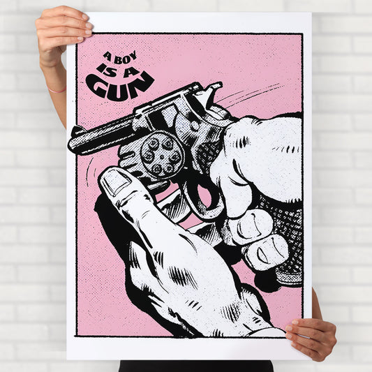 A Boy Is A Gun Poster