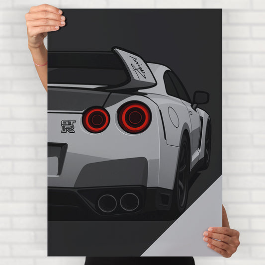 GTR Car Poster