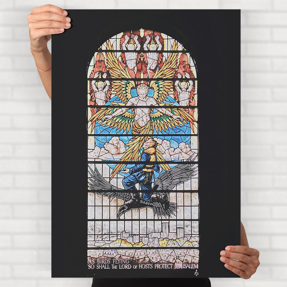 Britain Memorial Window Poster