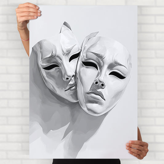 Face Illusion Poster
