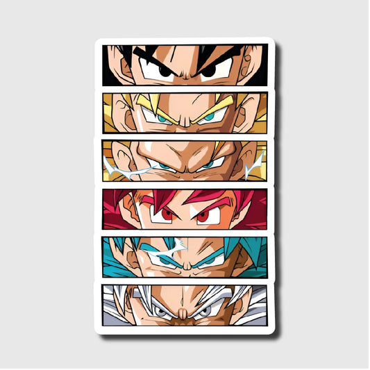 Dbz Eyes Sticker
