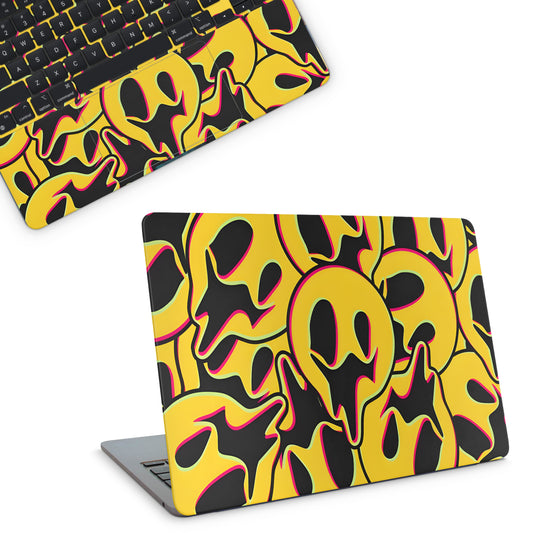 Abstract Smile Macbook Skin