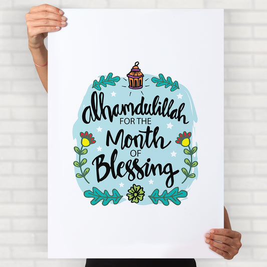 Month Of Blessing Poster
