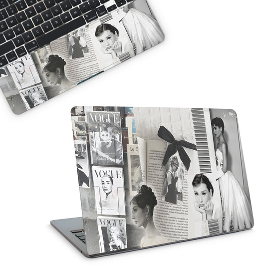 Audrey Hepburn Macbok Skin