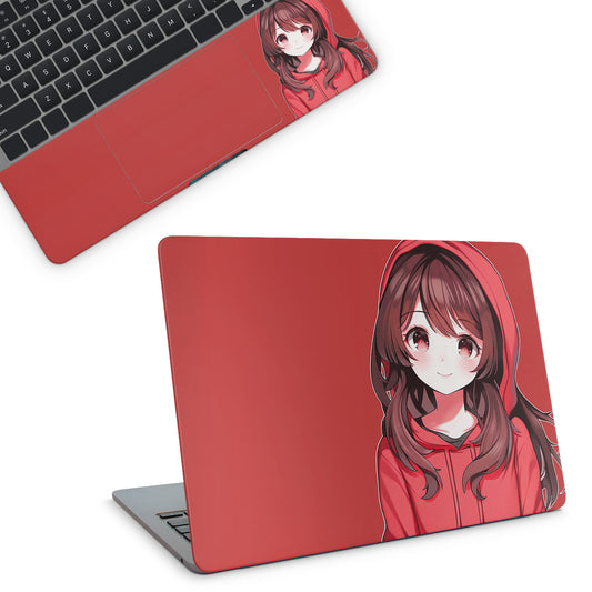 Cute Anime Girl Laptop Skin