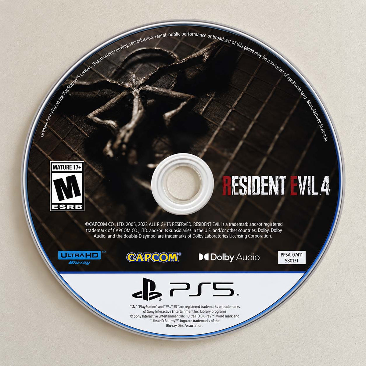 Resident Evil 4 Acrylic CD