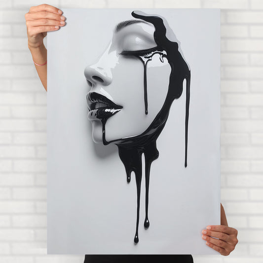 Abstract Woman Art Poster