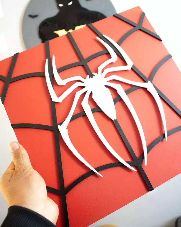 Spiderman Acrylic Wall Art