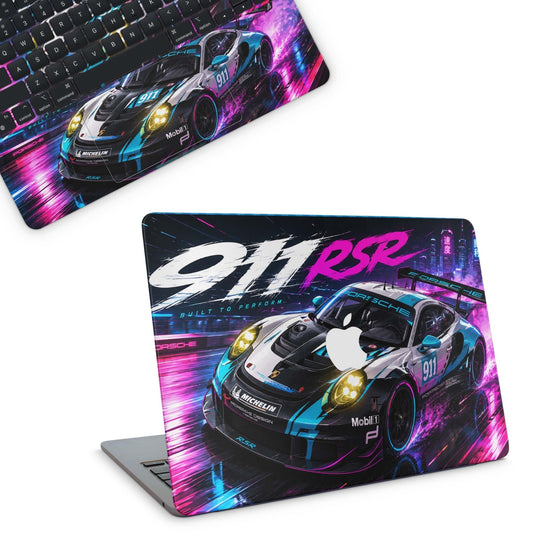 911 RS2 Macbook Skin - macbook skins
