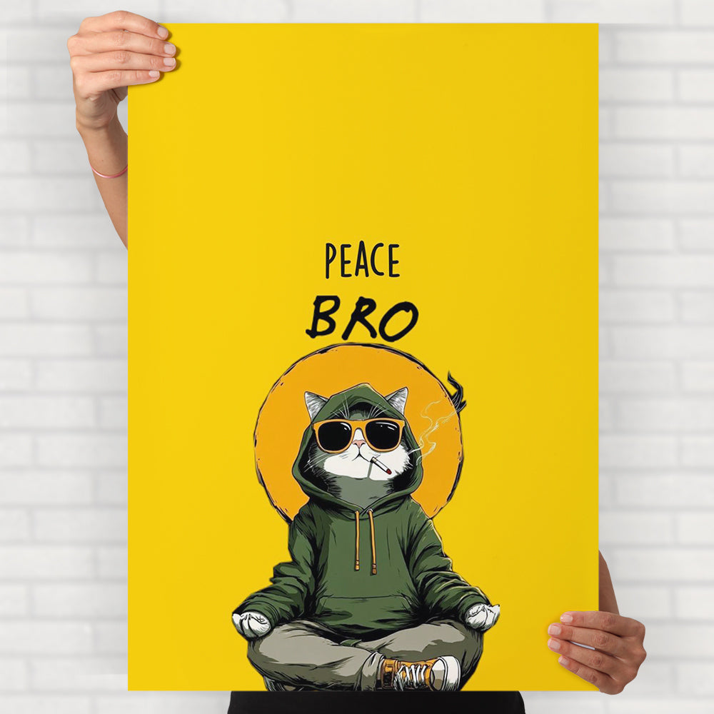 Peace Bro Poster