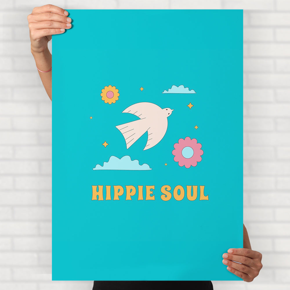 Hippie Soul Poster