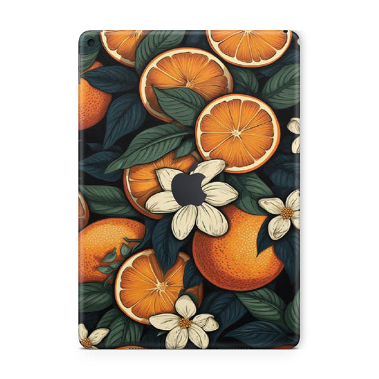 aesthetic oranges ipad skin
