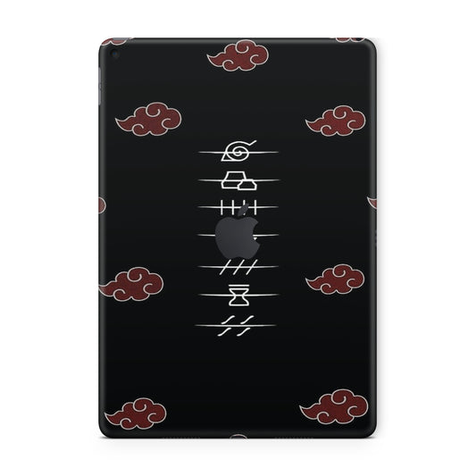 Ipad Skin - Naruto Akatsuki cloud clan