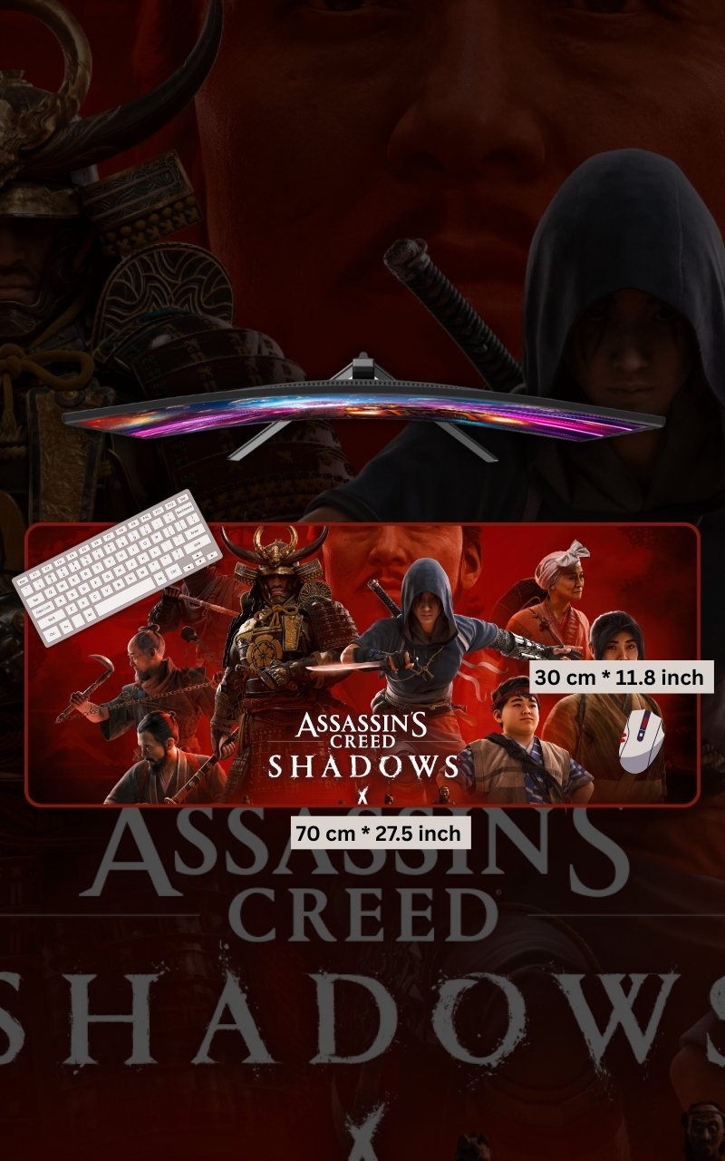 Mousepads - Assassins Creed Shadows Gaming Mousepads