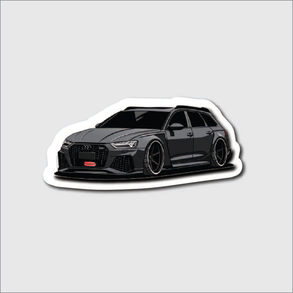 Audi R-8 Car Sticker