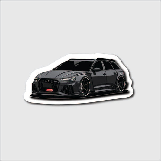 Audi R-8 Car Sticker